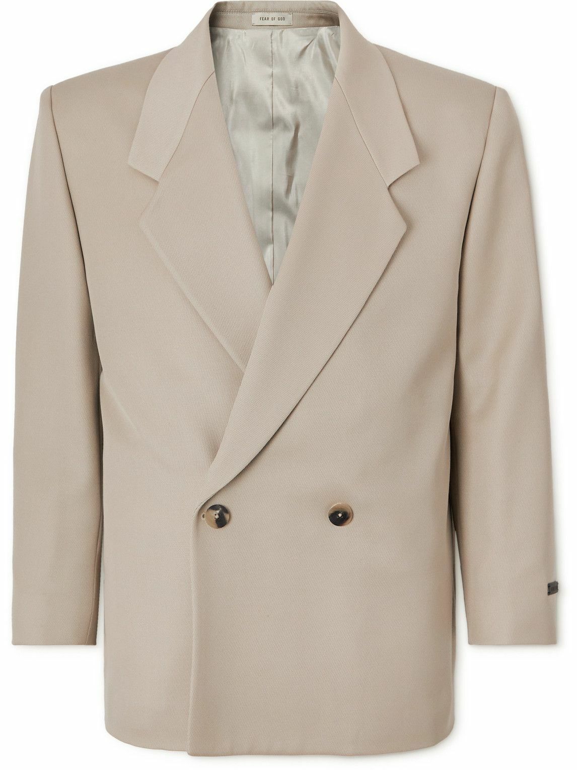 Fear of God - Eternal Double-Breasted Cavalry Wool-Twill Suit