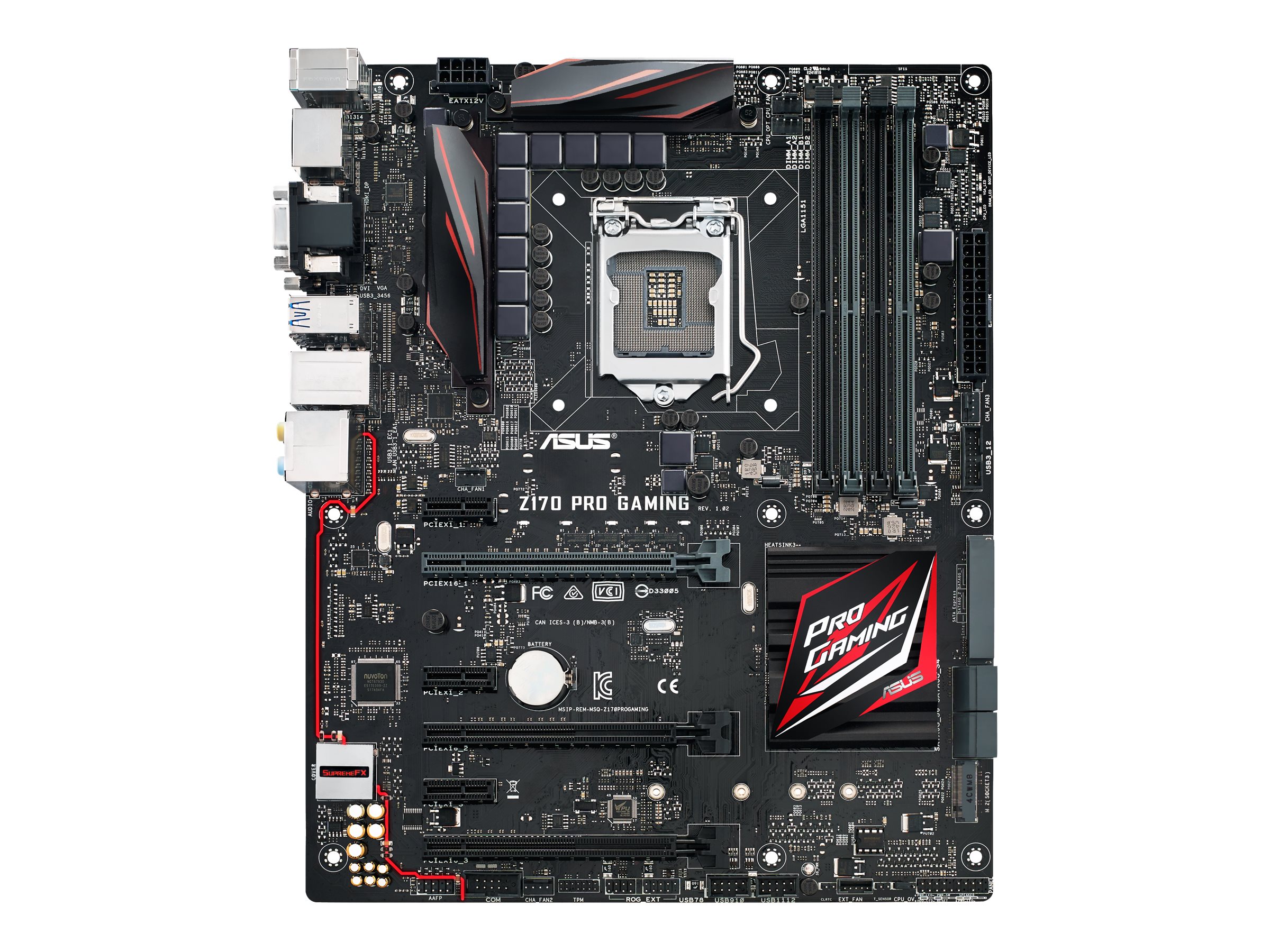 ASUS Z170 PRO GAMING | Overview, Specs, Details | SHI