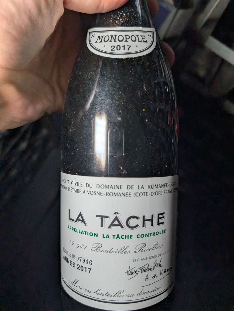 2017 Domaine de la Romanée-Conti La Tâche - CellarTracker