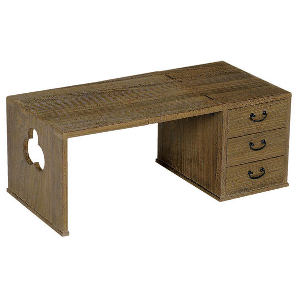 弘益 折り畳み文机 幅795×奥行390×高さ315mm FD-795 1台（直送品