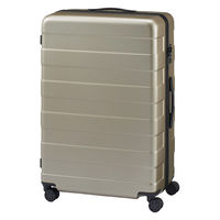 無印良品 バーを自由に調節できる フロントオープンキャリーケース