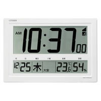 CITIZEN（シチズン）大画面電波デジタル時計 縦290×横420×奥行43mm 1個
