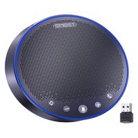 会議用マイクスピーカー Bluetooth USB接続 エコー ノイズキャンセ