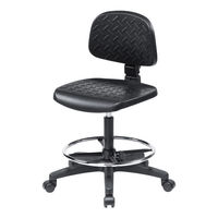 マルチチェア CM117 背・脚リング付き ブラック CM117-VBK 東洋工芸