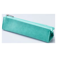 ガルフストリーム PUレザー三角ペンケースミントグリーン GPU-SKP-13 1