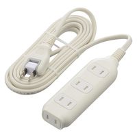 4口タップ 3m」通販 - アスクル