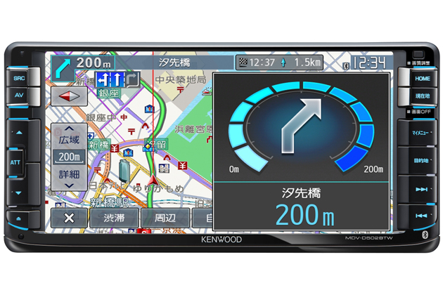 JVCケンウッド、彩速ナビゲーション「MDV-L502W」「MDV-L502」発売
