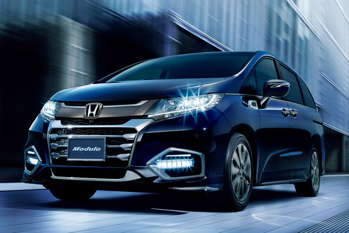 ホンダ、新型オデッセイのモデューロパーツで高級感と力強さアップ