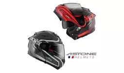 バイク用 アストンカーボンヘルメット」に新しくシステムタイプが追加