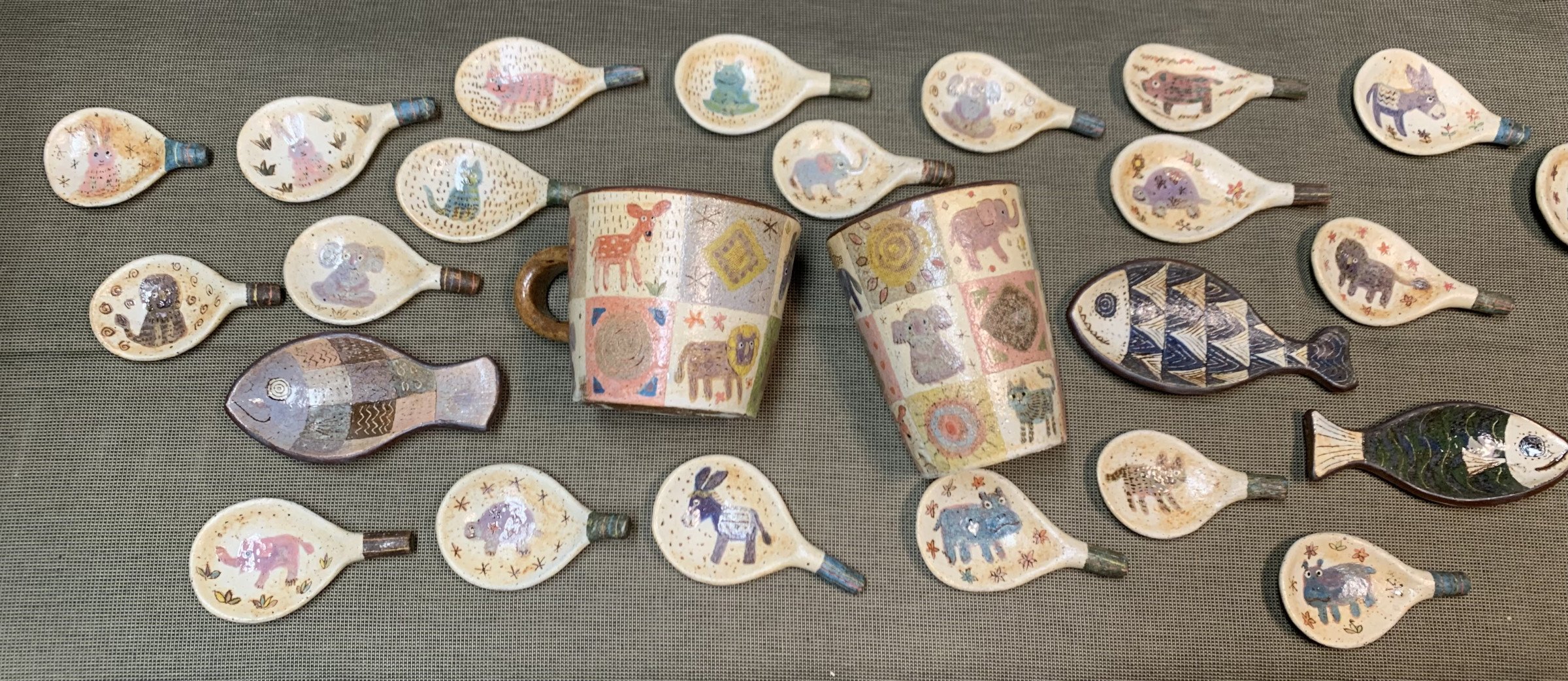 矢合直彦のホームページ 陶器のオブジェや食器、絵画を発表しています