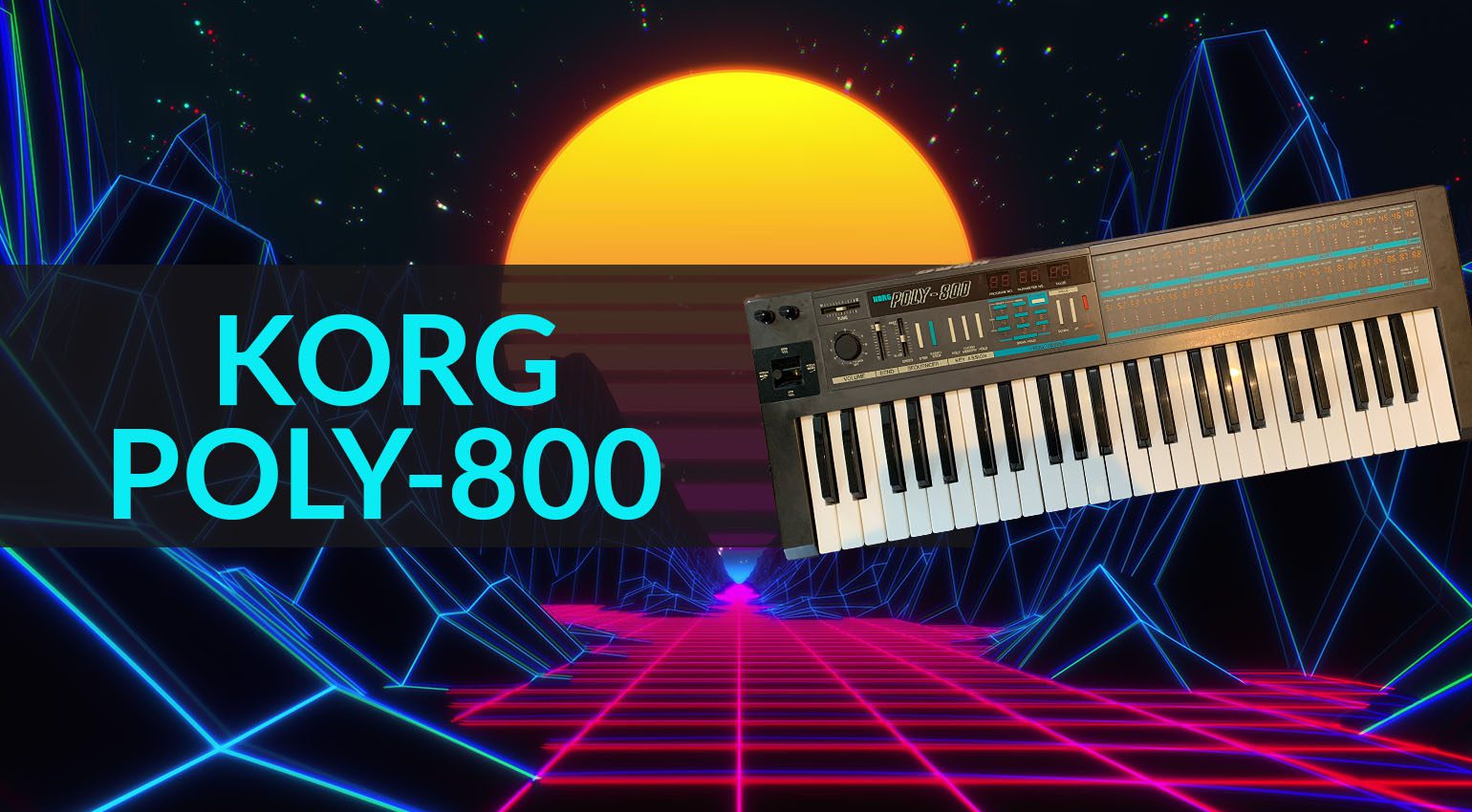Classic Gear: Korg Poly-800 - The affordable '80s poly