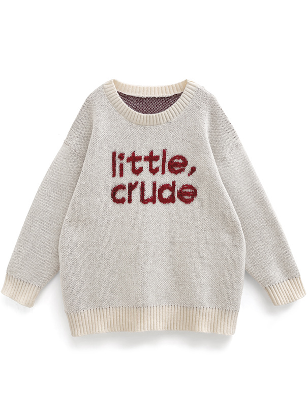 ロゴオーバーサイズニットトップス[an1653] | レディースファッション