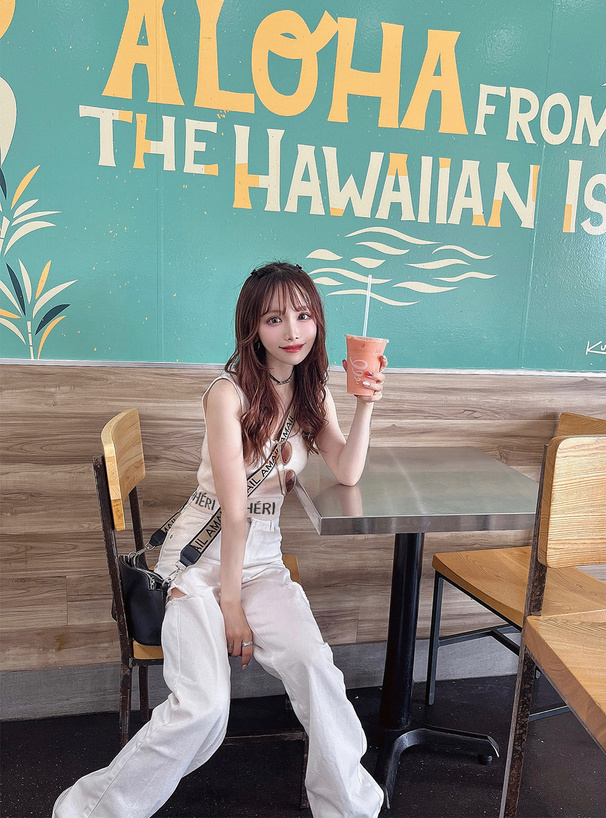 ロゴクロップド丈ニットタンクトップ[an1377] | レディース