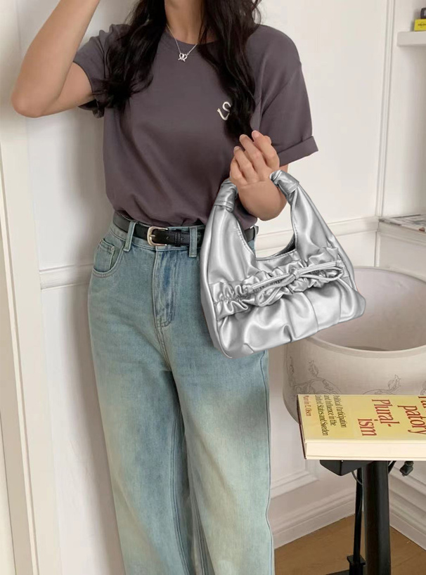 2Wayリボンギャザーバッグ[ac2463] | レディースファッション通販の