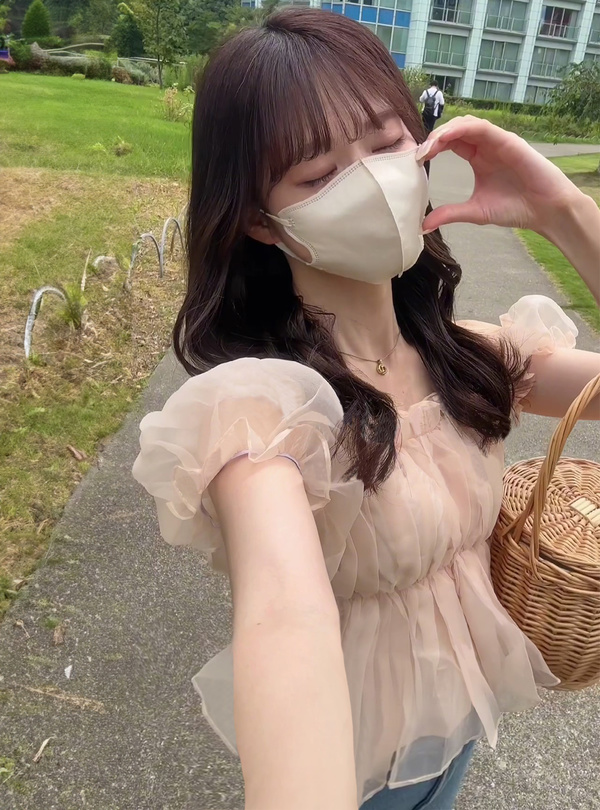 2Wayシアーペプラムブラウス[ac2281] | レディースファッション通販の