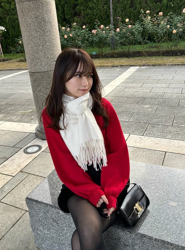 カシミヤタッチハイネックニットトップス[ai31] | レディース