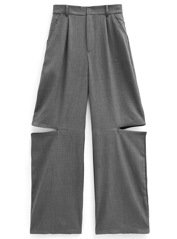 2Wayサイドファスナータックワイドパンツ[at2286] | レディース