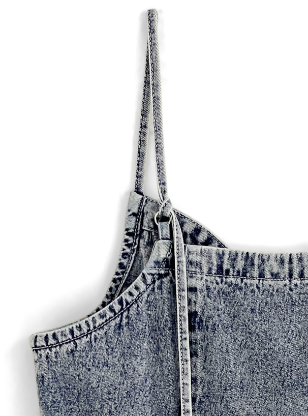 フロントジップデニムキャミソール[gn127] | レディースファッション