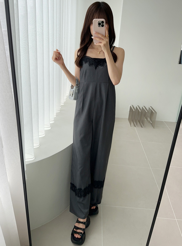 レースキャミオールインワン[gn257] | レディースファッション通販の