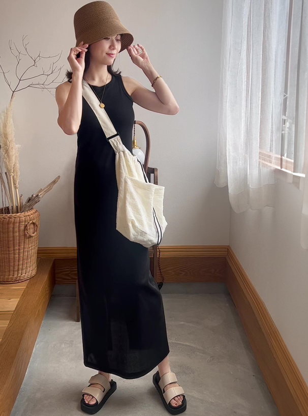 パッド付アメスリテレコリブワンピース[dk1041] | レディース