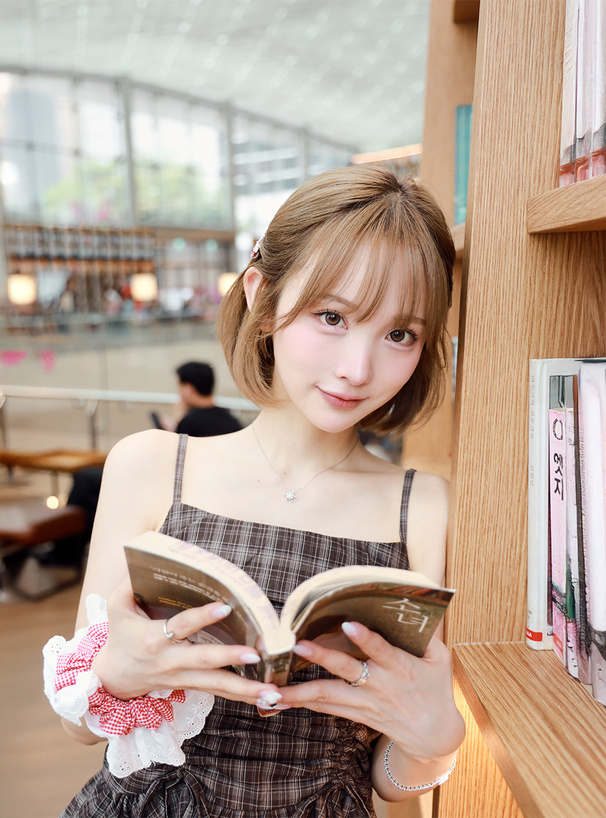 チェック柄ドロストリボンミニワンピース[dk1357] | レディース