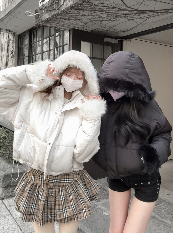 マルチWayフード付きファーダウンジャケット[kd81] | レディース