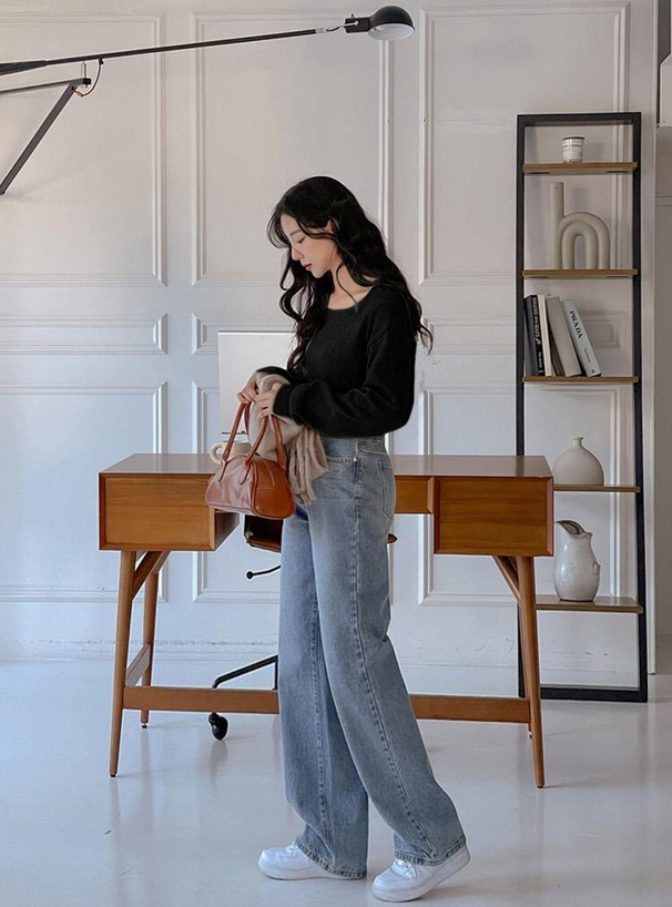 2Wayモヘアタッチニットトップス[lt35] | レディースファッション通販