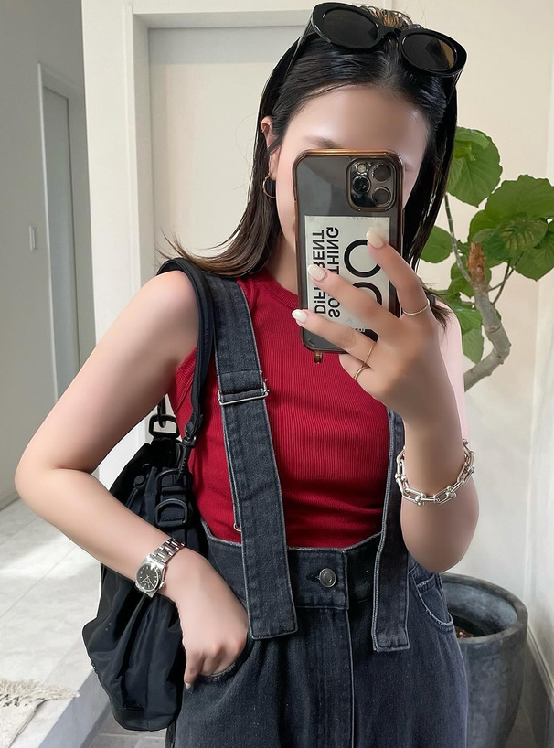 ワイドデニムオールインワン[qu37] | レディースファッション通販の