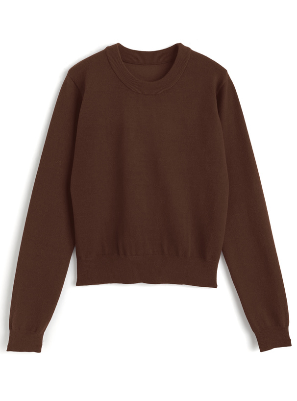 クルーネックニットトップス[ru1368] | レディースファッション通販の