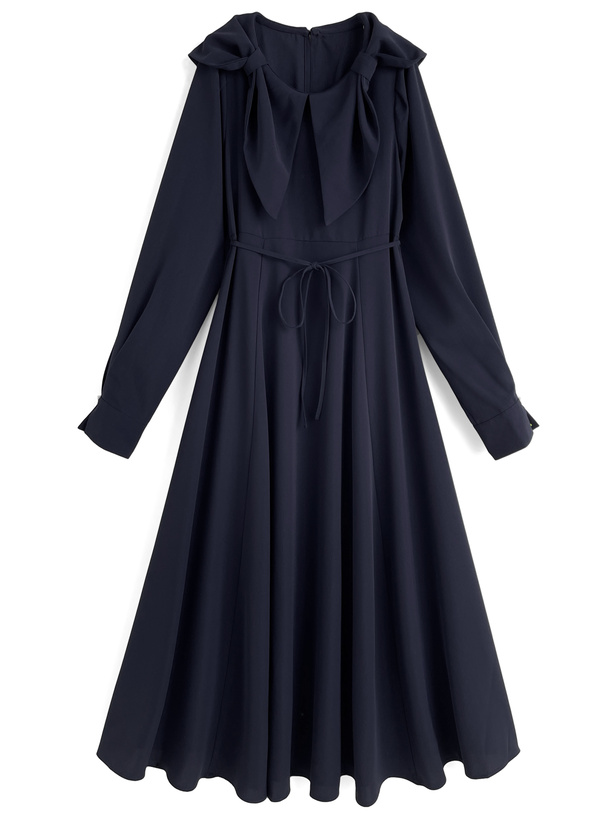 ダブルリボンフレアワンピース[ta297] | レディースファッション通販の