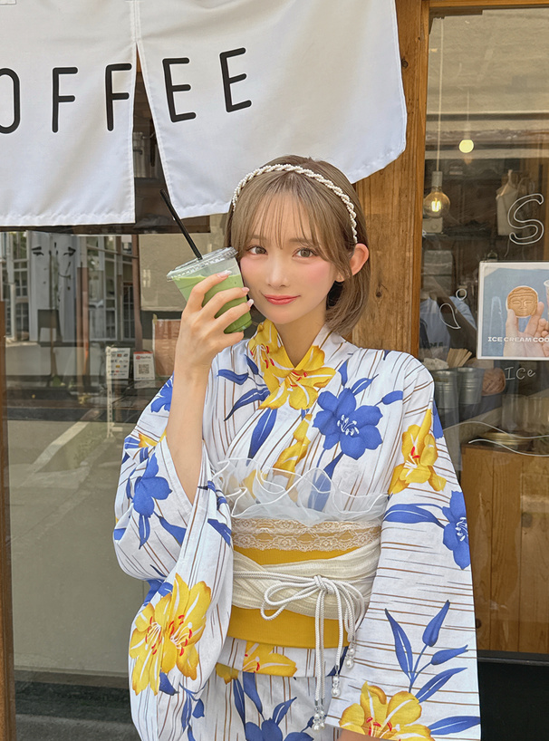 浴衣パール付き飾り帯紐[tu528] | レディースファッション通販の