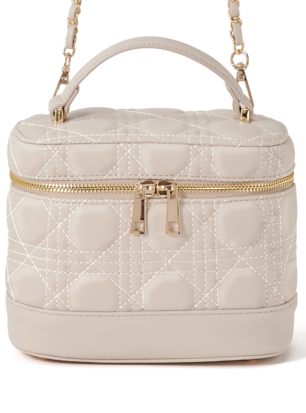 2Wayキルティングチェーンショルダーバニティバッグ[tr602