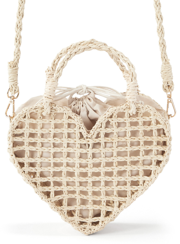 2Wayペーパーハートかごバッグ[tr776] | レディースファッション通販の