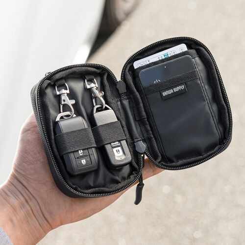 スマートキーケース（スマートキー2個収納・カード2枚収納・防水・防塵