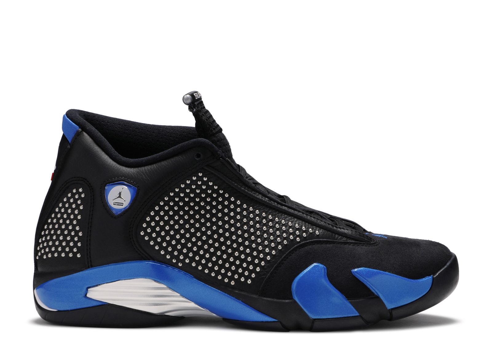 Supreme X Jordan 14 Retro 'Black Varsity Royal' - Air Jordan