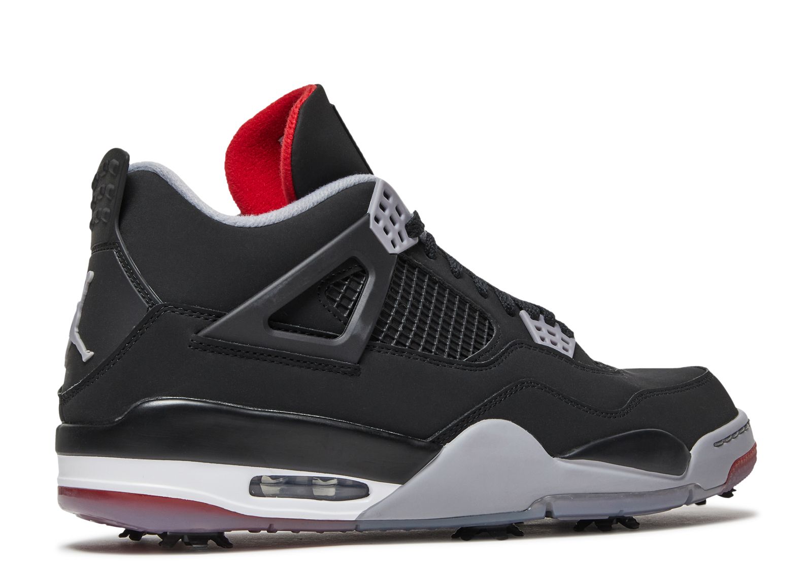 Jordan 4 Golf 'Bred' - Air Jordan - CU9981 002 - black/fire red