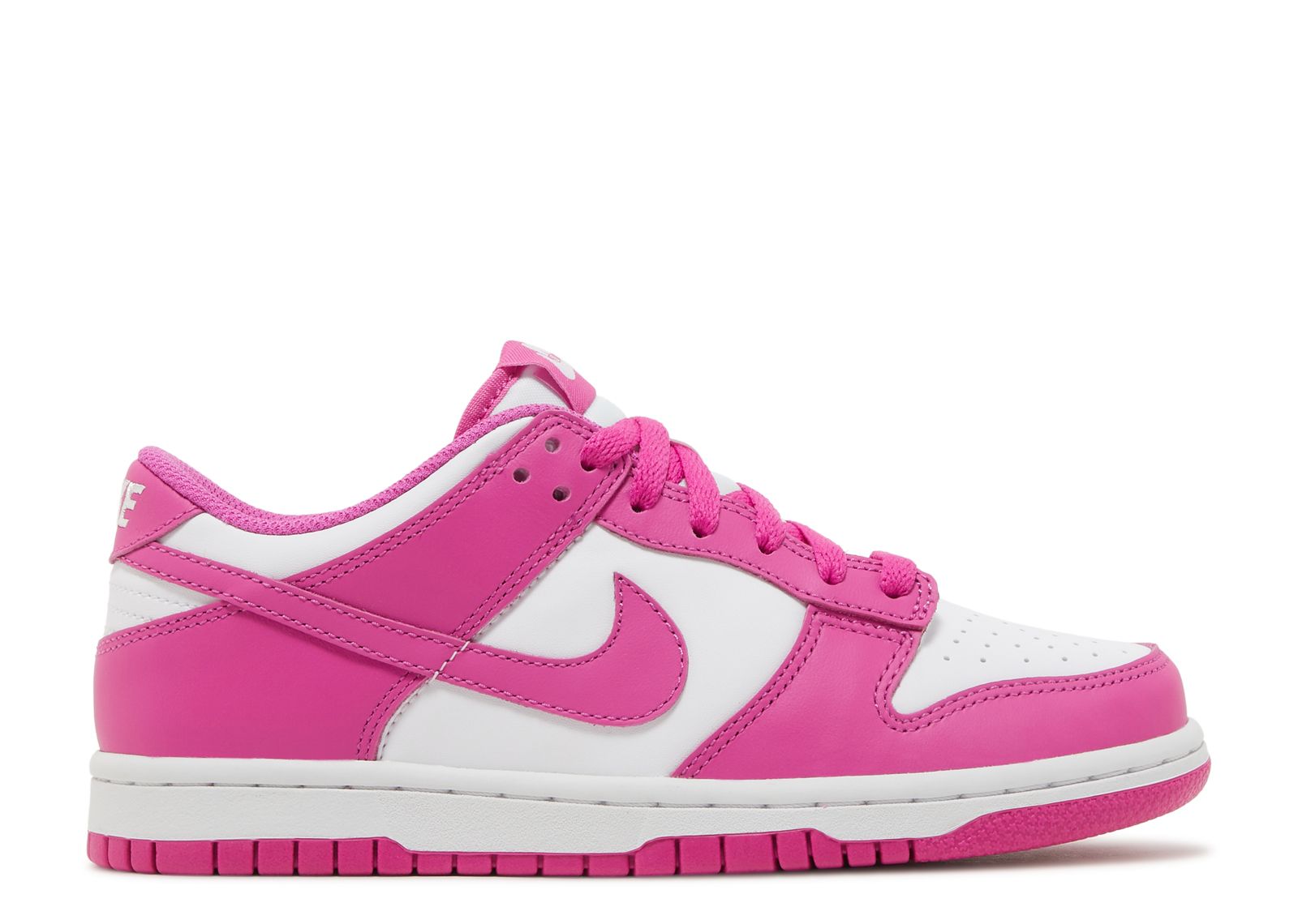 Dunk Low GS 'Active Fuchsia' - Nike - FJ0704 100 - white/active