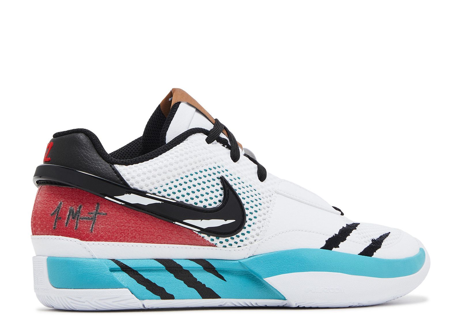 Ja 1 EP 'Reverse Scratch' - Nike - HJ7929 100 - white/turbo green