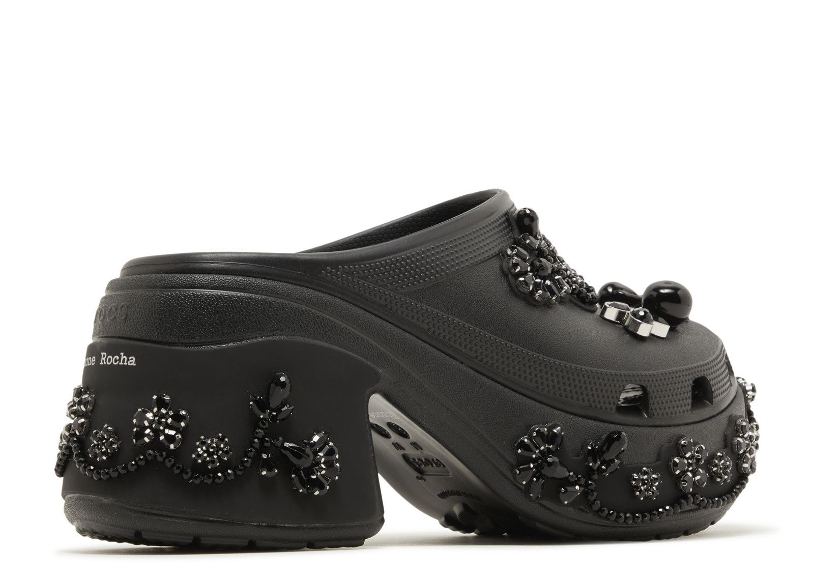 Simone Rocha X Siren Clog 'Black' - Crocs - 210142 001 - black