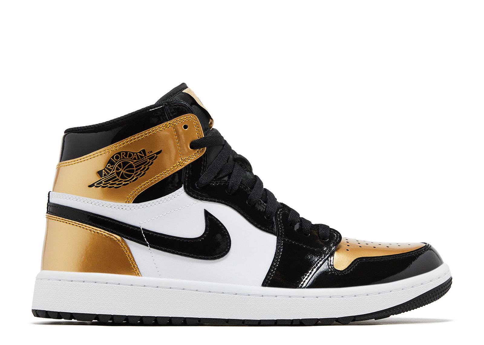 Jordan 1 High Golf 'Gold Toe' - Air Jordan - DQ0660 002 - black