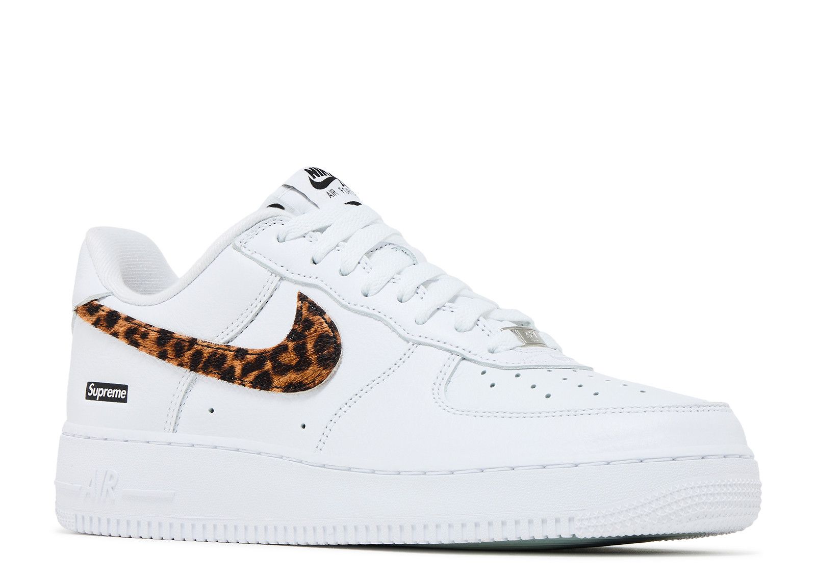 Supreme X GOODENOUGH X Air Force 1 Low 'White Cheetah Print