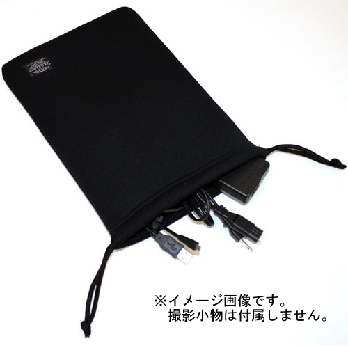 ソロ・ツーリスト クッション巾着ポーチM ブラック｜【ハンズネット