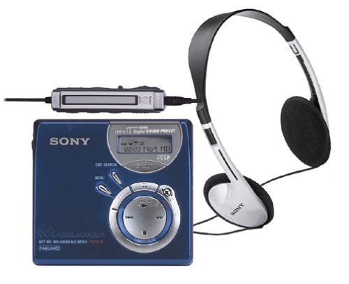 Sony MZ-NF610 High Speed Net MD Walkman Recorder | Headphone