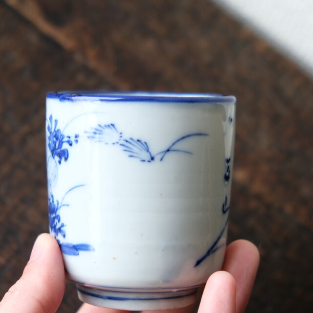 瀬戸 青磁貼付 植木鉢 骨董 瀬戸 青磁貼付 植木鉢 骨董