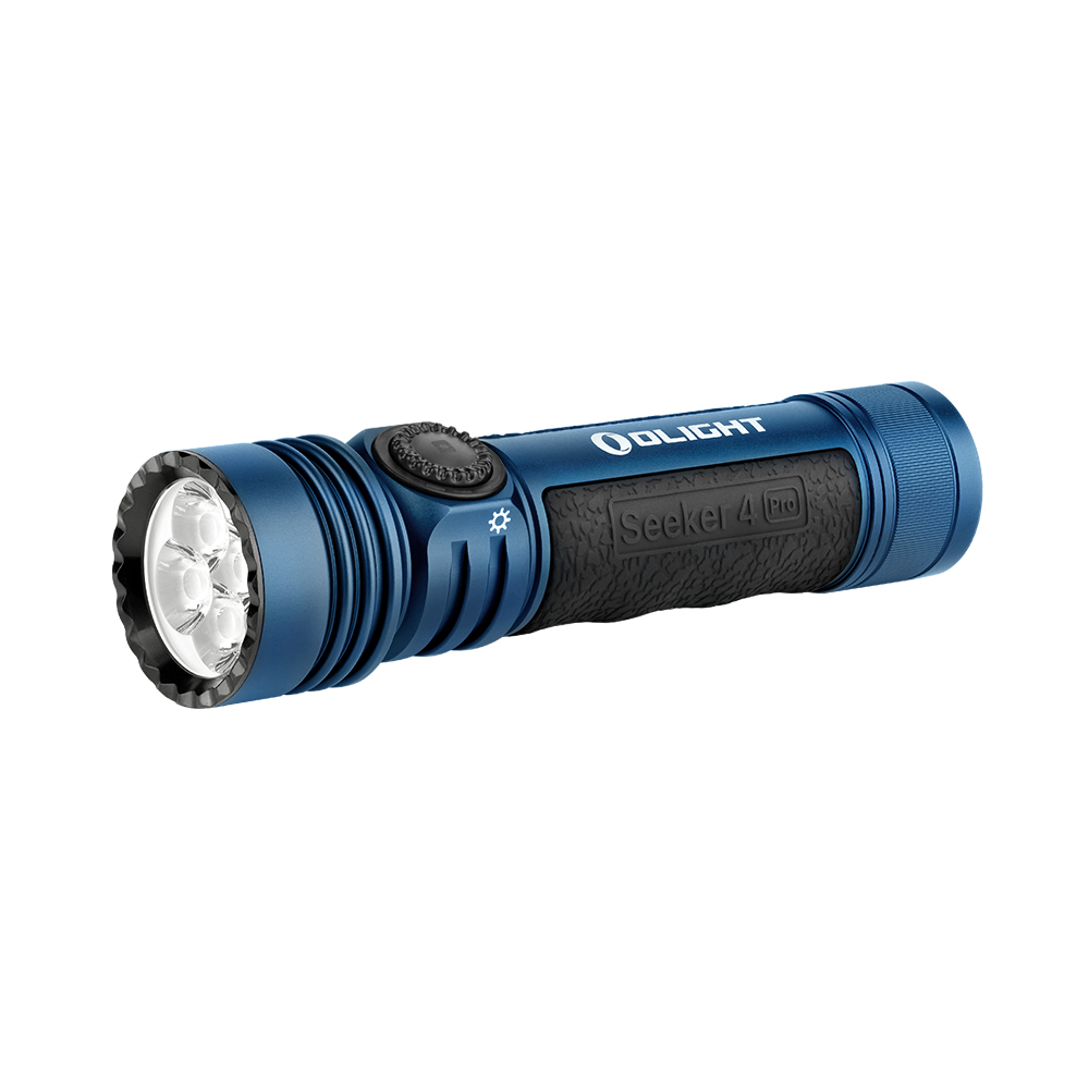 Seeker 4 Pro high power flashlight 4600 lumen dual charging