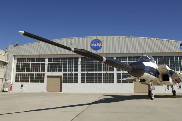 NASA Jet Bears Nose that Grows for Sonic Boom Tests | Space
