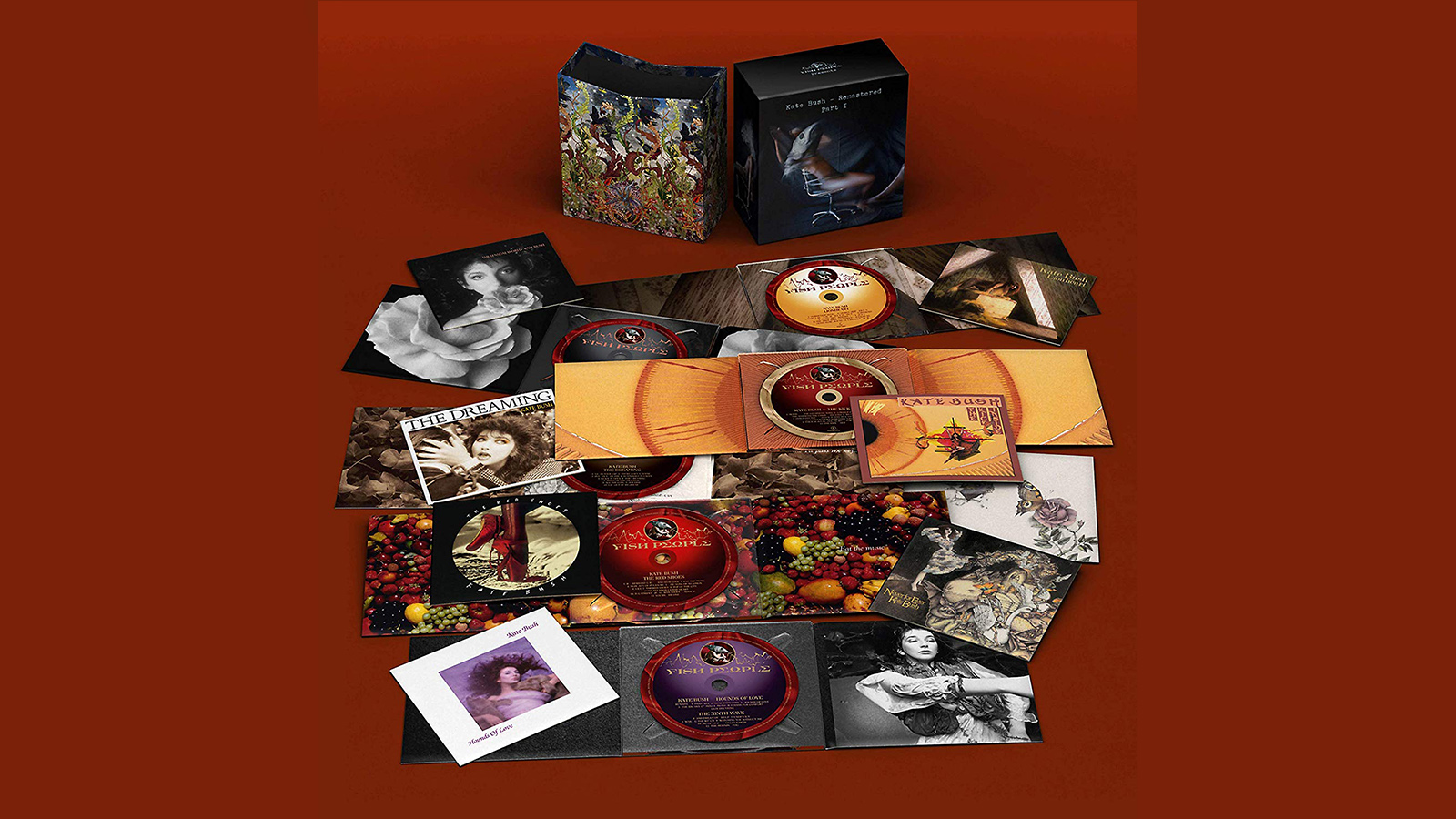 Get Kate Bush's seven-disc Remastered Part 1 box set for only