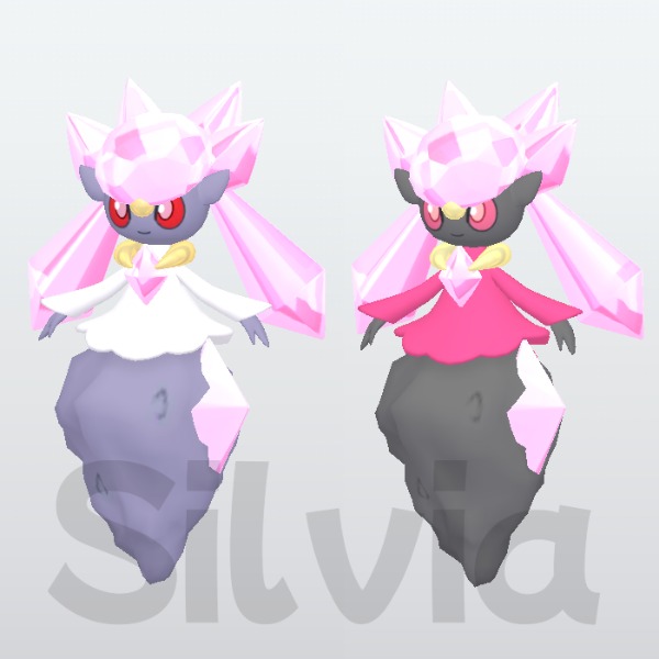 ポケモンSV（スカーレット・バイオレット） 配布色ディアンシー おまけ