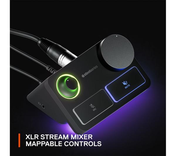 Buy STEELSERIES Alias Pro XLR Microphone & Stream Mixer - Black