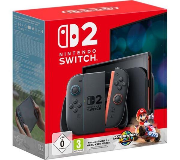 Buy NINTENDO Switch 2, Mario Kart World, Donkey Kong Bananza, 256